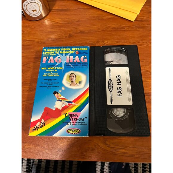 Troma Other - F*g Hag (1998) VHS Troma Video LGBTQ+ Cult Comedy Wil Wheaton RARE OOP